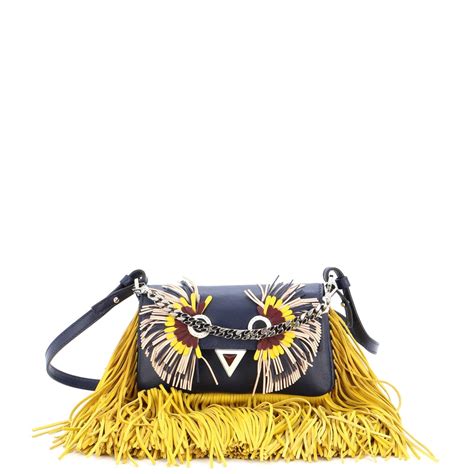 fendi micro baguette fringe owl fake|genuine fendi baguette.